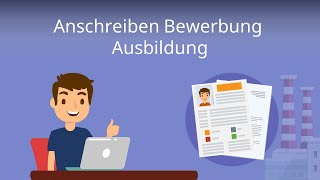 Anschreiben Bewerbung Ausbildung  So gehts richtig [upl. by Amathiste934]