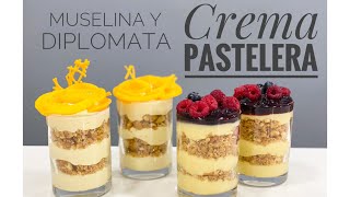 Cómo Hacer Crema Pastelera Y Sus Derivadas FÁCIL Y RÁPIDO [upl. by Fakieh]