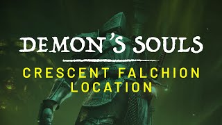 Where to find the Crescent Falchion  Demons Souls Remake PS5  detailed walkthrough [upl. by Anahsohs]