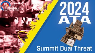 2024 ATA Show  Summit Treestands Dual Threat Climbing Stand [upl. by Deedahs314]