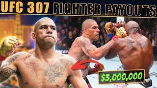 UFC 307 Payouts amp Salaries Revealed  Pereira vs Rountree Jr [upl. by Patty961]