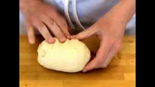 Perfect Egg Pasta Dough amp Kneading Aerial View StepbyStep Tutorial [upl. by Ilecara]