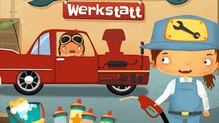 Tolles Autowerkstatt Kinderspiel 🌞 Meine kleine Welt Werstatt  deutsch [upl. by Neroc]