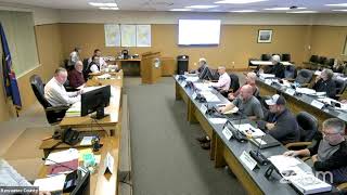 Kewaunee Countys County Board Nov 2024 [upl. by Rusel]