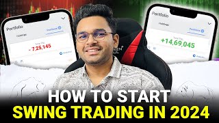 🇮🇳 How to Start Swing Trading in 2024  Beginners guide [upl. by Naginarb983]