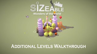 Sizeable  Wonders of the World Level Pack Walkthrough [upl. by Ellehcar]