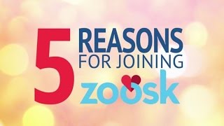 5 Reasons for Joining Zoosk [upl. by Fuhrman867]