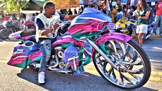 Daytona Black Bike Week 2023 Daytona Beach Bike Week Part 2 of 3 [upl. by Lesya]