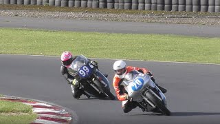 Classic Motorcycle Racing  CRMC Croft  Best ActionHighlights [upl. by Eeclehc]