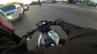 Full Throttle Fun on Yamaha Mt 03 Ride Highlights Ямаха мт 03 полный газ в городе yamaxa [upl. by Imeon]