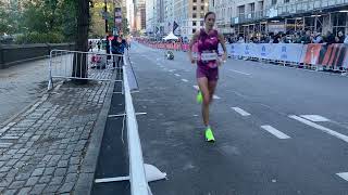 NYC 2024 TCS New York Marathon Women Winners TCSNYCMarathon NYRR nycvlog marathon [upl. by Ahsha]