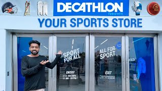 यहा मिलेगा क्रिकेट का सारा सामान  First Time Visit DECATHLON Showroom [upl. by Atekal858]