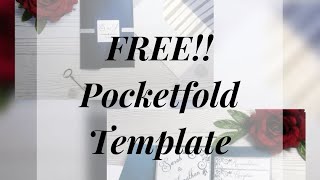 FREE POCKETFOLD TEMPLATES [upl. by Aihsinat325]