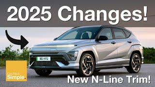 2025 Hyundai Kona Electric Full Change List and Pricing  NLine Trim [upl. by Ardnasirhc627]