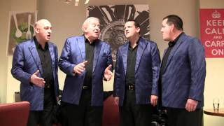 Cambridge Blues Barbershop Quartet perform quotNeverthelessquot live [upl. by Darla]