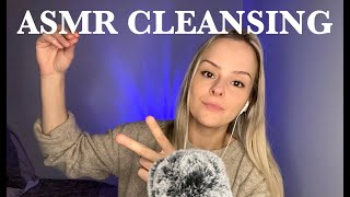 ASMR  Energy cleansing and massage with soft whispering LIMPIA amp REIKI [upl. by Eward256]