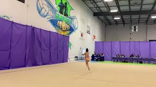 Rhythmic Gymnastic Rope Level 5 Angelika Vitry Stars Cup 2020 [upl. by Rosen]