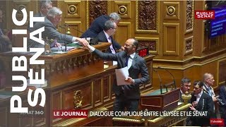 Dialogue compliqué entre le Sénat et le gouvernement sur la reforme constitionelle [upl. by Onaimad]