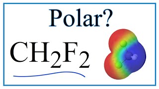 Is CH2F2 Polar or Nonpolar Difluoromethane [upl. by Attevad]