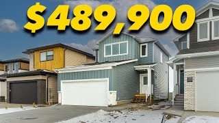 Tour a NEW 489900 2 Storey Upgraded Home in Lethbridge Alberta [upl. by Orazal564]