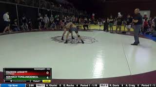 Schoolboy 110 Maddox Leggett Colorado Vs Xerarch Tungjaroenkul Kansas [upl. by Phyllys]