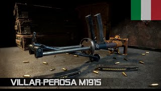 VillarPerosa M1915 operation and disassembly worldofguns gaming animation [upl. by Lanor]