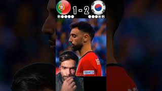 Portugal vs South Korea World Cup Quarterfinal soccerskills worldcup soccerplayer football cr7 [upl. by Tabbatha]