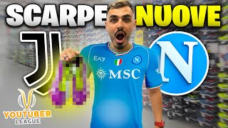 💰🤑 Ho SPESO € in SCARPE da CALCIO per la FINALE di YOUTUBER LEAGUE NapoliJuve [upl. by Aerda]