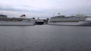 Norway Stavanger Lysefjord ferry Pulpit Rock Sailing back to Port compilation [upl. by Aicenra]