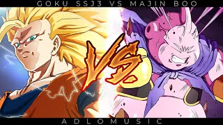 GOKU SSJ 3 VS MAJIN BOO RAP  Dragon ball Z  2022  AdloMusic [upl. by Aliwt]