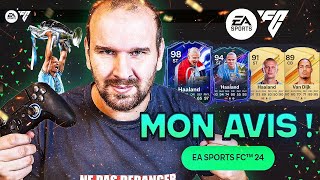 J AI JOUE A EA FC 24  ENFIN DU BON GAMEPLAY [upl. by Nanaek]