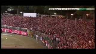 Rot Weiß Erfurt  FC Bayern München [upl. by Aivatnuhs684]