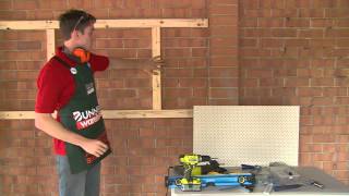 How To Build A Peg Board  DIY At Bunnings [upl. by Jarin579]