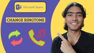 How To Change Ringtone Microsoft Teams 2024 [upl. by Irianat]