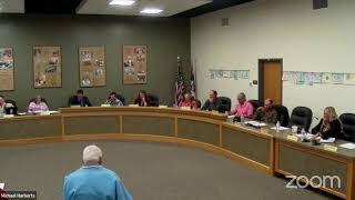 Goshen County School Board April 2024 meeting [upl. by Ahsinut882]