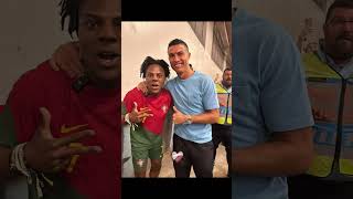 Ronaldo vs ishowspeed😂😂 viral funny trending ronaldo ishowspeed [upl. by Fawnia]