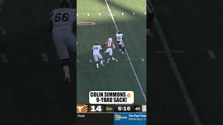 Colin Simmons 😱 HUGE 9Yard SACK vs Mississippi State [upl. by Ysac791]