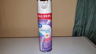 Great Value Disinfectant Spray Product Review [upl. by Binny]