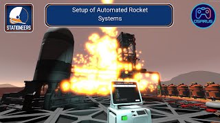 Stationeers  Make the New Rockets Automated Sort of  Tutorial [upl. by Nonahs103]