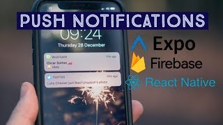 Expo  React Native  Firebase Send Push Notifications [upl. by Perceval534]