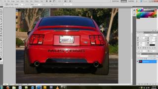 How to Blur a License Plate with Adobe Photoshop [upl. by Jaime]