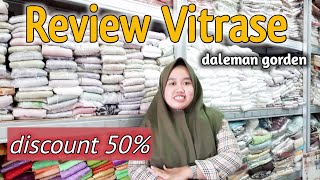 Review Vitrase Lokal dan Import Daleman Gorden [upl. by Afrikah]