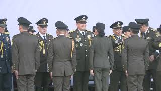 Ceremonia de Imposición de Ascensos al personal del Ejército y Fuerza Aérea Mexicanos de la SEDENA [upl. by Esra]