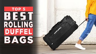 Best Rolling Duffel Luggage Bags 2024 [upl. by Ellyn923]