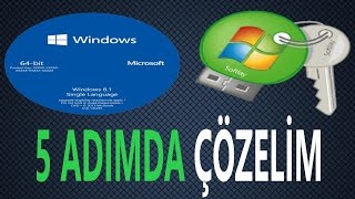 Windows 10 Etkinleştirme Hatası windows 8 10 orjinalleştirme [upl. by Skvorak]