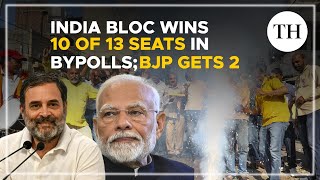 INDIA bloc wins 10 of 13 seats in Assembly bypolls BJP gets 2 [upl. by Mandych]