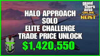 CAYO PERICO Heist Solo HALO Approach Elite Challenge Alkonost TRADE PRICE GTA Online [upl. by Helas]