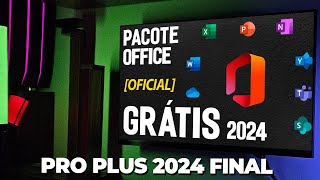 COMO BAIXAR E INSTALAR O MICROSOFT OFFICE GRÁTIS OFICIAL COMPLETO 2024 [upl. by Assitruc]