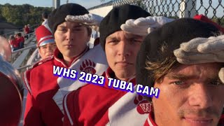 Wadsworth High School Marching Band 2023  Tuba Cam [upl. by Esinaej]