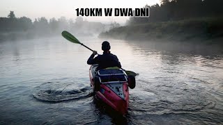 Rzeka LISWARTA i WARTA  140km dmuchanym kajakiem w dwa dni [upl. by Hairakcaz130]